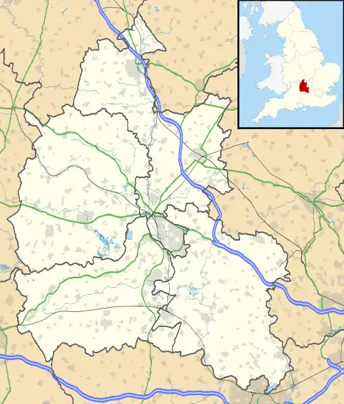 Bletchingdon is located in Oxfordshire