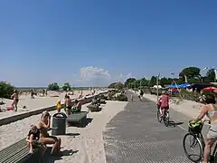 Pärnu beach promenade