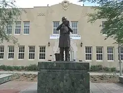 Phoenix Union Colored High School (Later renamed George Washington Carver High School) was built in 1926 and is located at 415 E. Grant St. It was listed in the National Register of Historic Places on May 2, 1991, ref. #91000543.