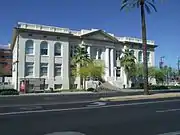 Phoenix Union High School Science building was built in 1912 and is located at 512 E. Van Buren. It was listed in the National Register of Historic Places on July 15, 1982, ref. #82002085.