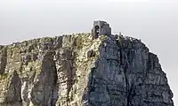 Upper Cable Station from the summit of Lion's Head