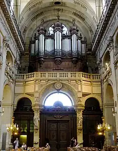 The gallery pipe organ