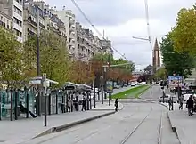 Tramway Line 3 at Porte de Versailles