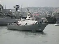 Chilean patrol boat Quintero (LSG-1621), Protector class, 2003