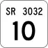 Pennsylvania quadrant route marker