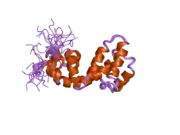 2dlv: Solution structure of the RGS domain of human regulator of G-protein signaling 18