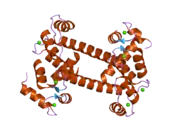 2f2o: Structure of calmodulin bound to a calcineurin peptide: a new way of making an old binding mode