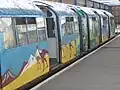 Dinosaur train at Ryde Pier Head