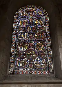 The Thomas Becket window (early 13th century)