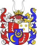 Coat of arms of Kościeleski family from Greater Poland and Silesia, 17th century – (According to Ostrowski)