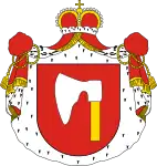 Herb Ossoliński (Topór)