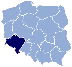 Location of Romanowo