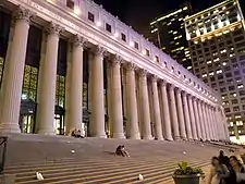 The James Farley Post Office, between West 31st and 33rd Street, will be partially converted into a replacement for the current Penn Station