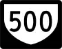 Highway 500 marker