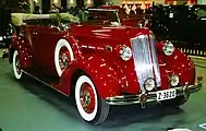 1936 Packard Fourteenth Series Eight 120-B 997 Convertible Sedan