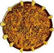 Paella from Valencia, Spain