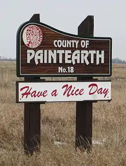 Welcome sign