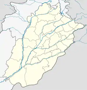 Hasan Abdal is located in Punjab, Pakistan