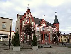 Town Hall in Pakość, seat of the gmina office