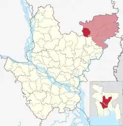 Location of Pakundia