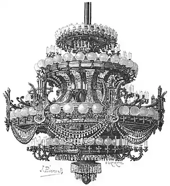 Auditorium chandelier