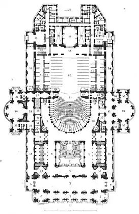 Plan of the main floor