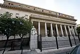 Palace of Justice with sculpture of Jean-Étienne-Marie Portalis on the left side