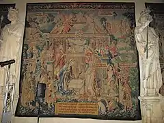 Tapestry from the Life of Christ.