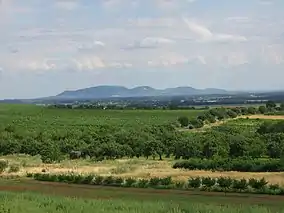 View from Dolní Kounice to the southeast