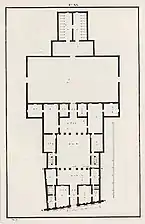 Floor plan (Ottavio Bertotti Scamozzi, 1776)