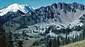 Mt. Rainier (left) and Palisades Peak (right)