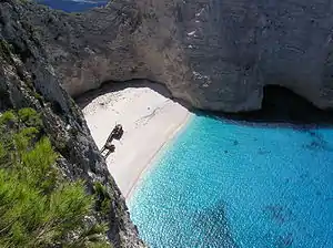 Navagio (shipwreck) Bay