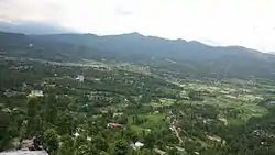 Panchkhal Municipality view with its capital and fertile fields