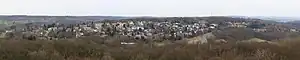 View from Vincketurm to Syburg