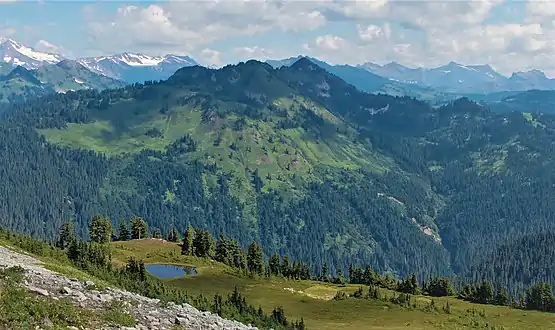 Skykomish Peak from southwest