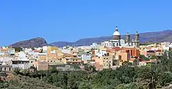 Panorama of Agüimes