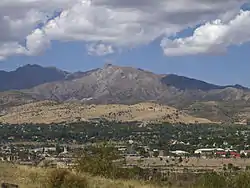 Panorama of Chorvoq and Ugam Range