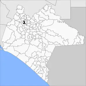 Municipality of Pantepec in Chiapas