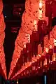 Lanterns at Buddha Tooth Relic Temple in Chinatown, Singapore