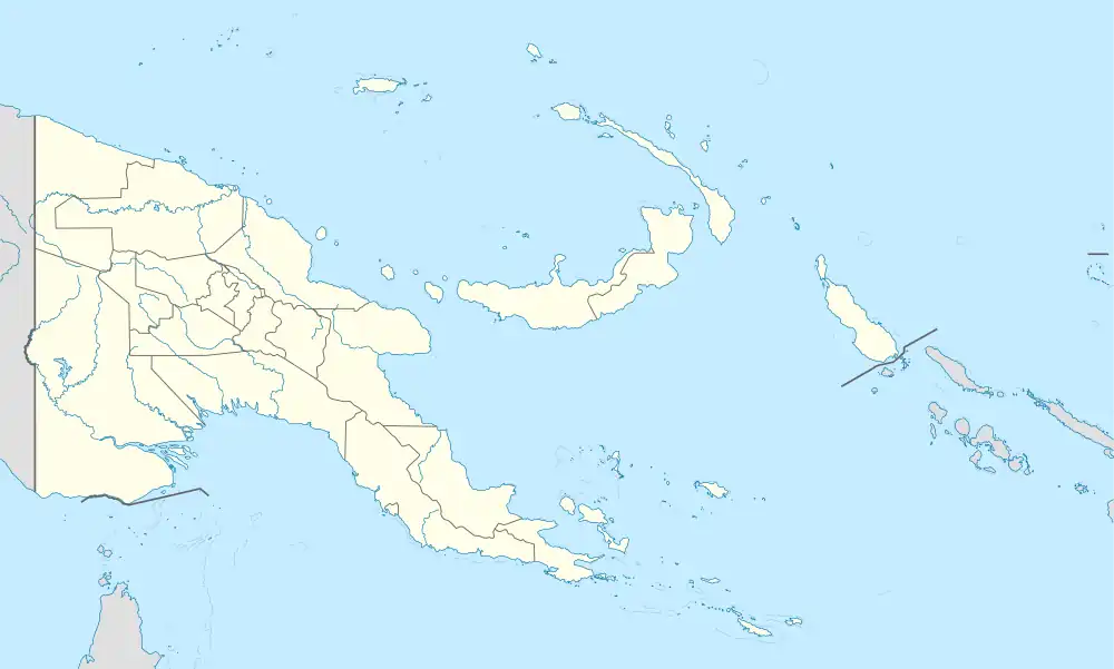 Popondetta is located in Papua New Guinea