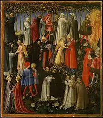 Paradise (1445) Tempera & gold on wood (44.5 x 38.4 cm) Metropolitan Museum of Art