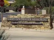 The Barry Goldwater Memorial Park.