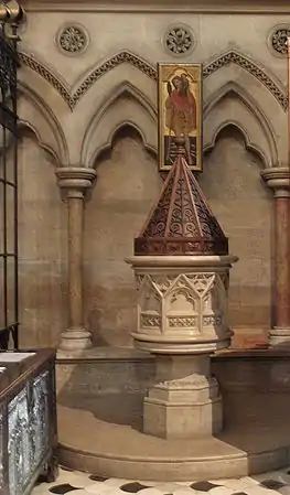 Baptismal font