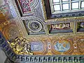 Grande salle d'audience, detail of ceiling