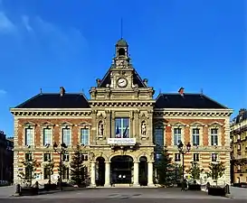 City hall of the 19th arrondissement of Paris