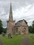 Saltoun Parish Church, With Graveyard Walls And Railings, East Saltoun