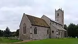 Rear view of St Nicholas Church