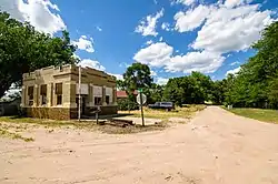 Main Street in Parks, July 2017