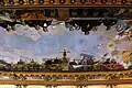 Part of the ceiling fresco painted by Felix Parra in 1893 in the Salon de Cabildos of the Palacio de Ayuntamiento (Old Town Hall) of Mexico City