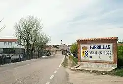 Entrance to Parrillas Municipal